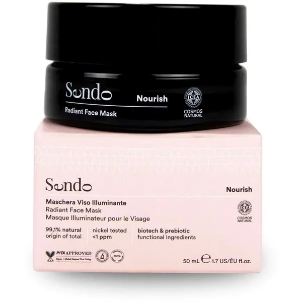 Sendo Sendo Nourish Radiant Face Mask освежаваща маска за лице 50 мл.