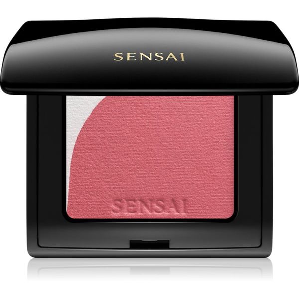Sensai Sensai Blooming Blush освежаващ руж с четка цвят 01 Blooming Mauve 4 гр.