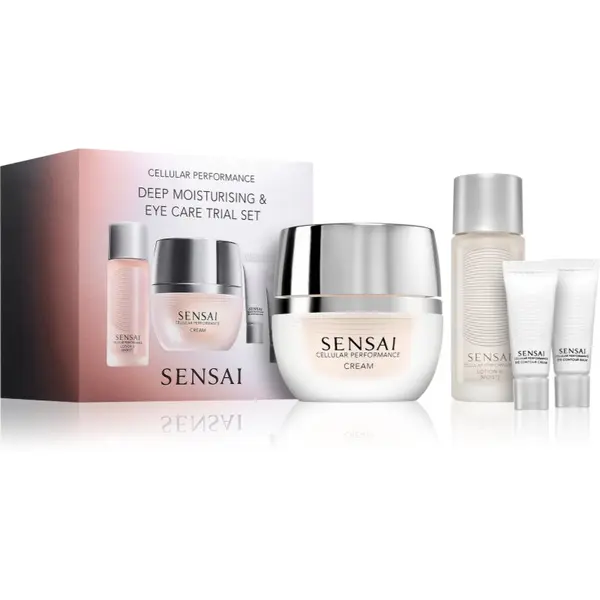 Sensai Sensai Cellular Performance Deep Moisturising & Eye Care Trial Set подаръчен комплект