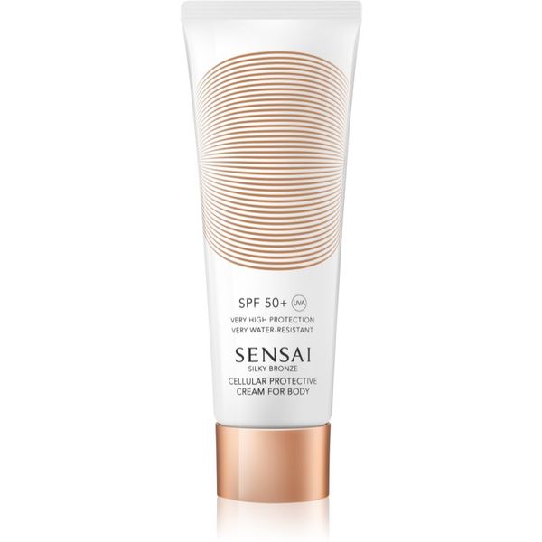 Sensai Sensai Silky Bronze Cellular Protective Cream For Body SPF 30 крем за изкуствен загар против стареене на кожата SPF 30 150 мл.