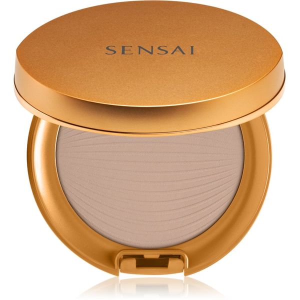 Sensai Sensai Silky Bronze Natural Veil Compact водоустойчива пудра цвят SC03 Medium 8,5 гр.