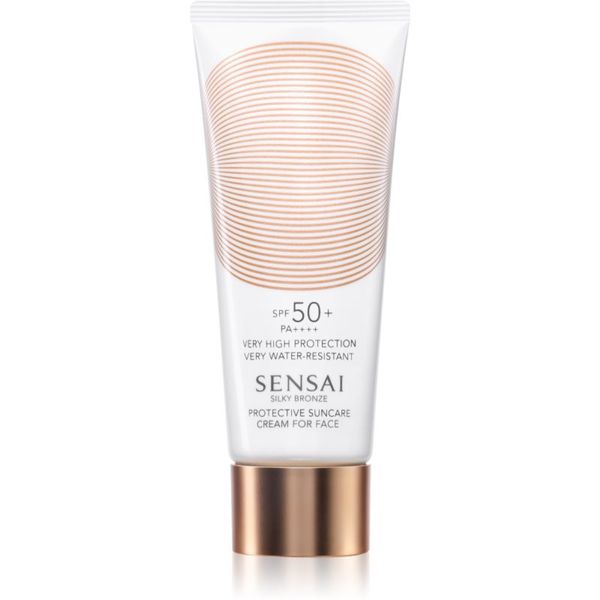 Sensai Sensai Silky Bronze защитен крем за лице против слънчеви лъчи SPF 50+ 50 мл.