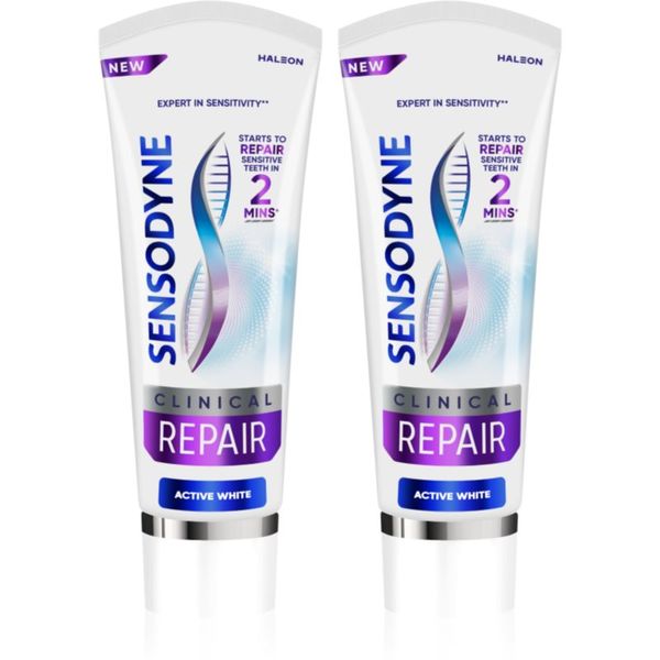 Sensodyne Sensodyne Clinical Repair Active White паста за зъби 2x75 мл.