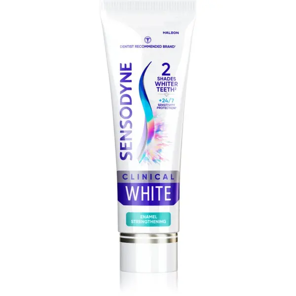 Sensodyne Sensodyne Clinical White Enamel Strengthening избелваща паста за зъби 75 мл.