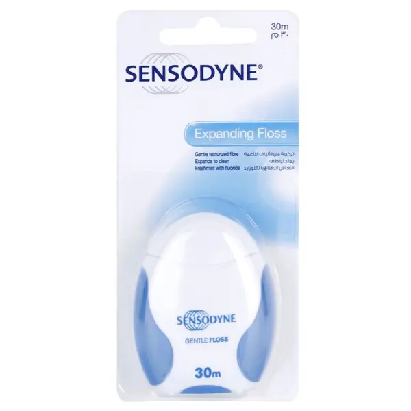 Sensodyne Sensodyne Expanding Floss конец за зъби 30 м