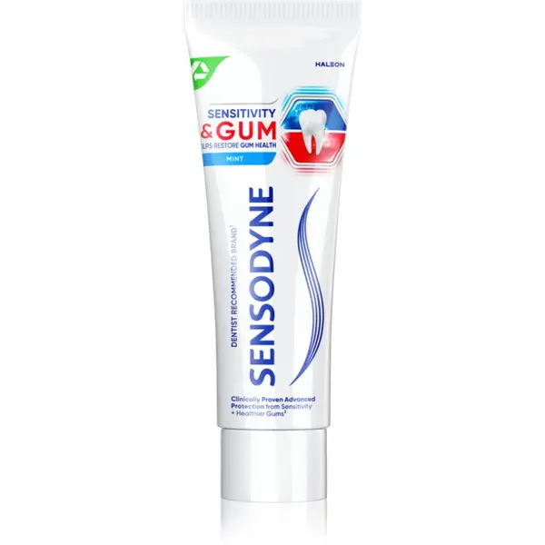 Sensodyne Sensodyne Sensitivity & Gum паста за зъби за чувствителни зъби Mint 75 мл.