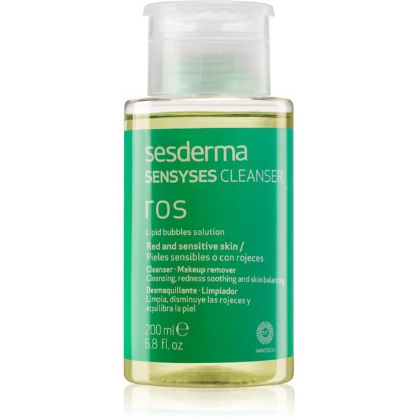 Sesderma Sesderma Sensyses Cleanser Ros лосион за почистване на фон дьо тен за дехидрaтирана и увредена кожа 200 мл.