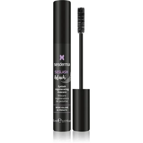 Sesderma Sesderma Seslash спирала за удължаване и регенериране на миглите с кератин цвят black 5 мл.