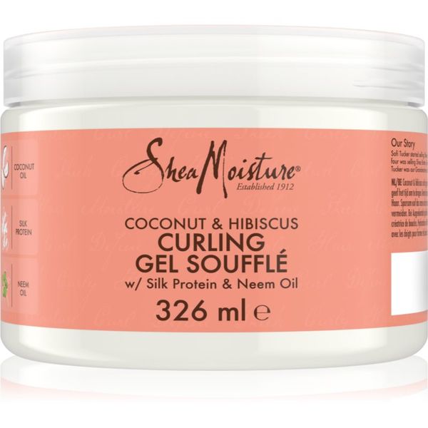 Shea Moisture Shea Moisture Coconut & Hibiscus суфле за чуплива и къдрава коса 340 гр.
