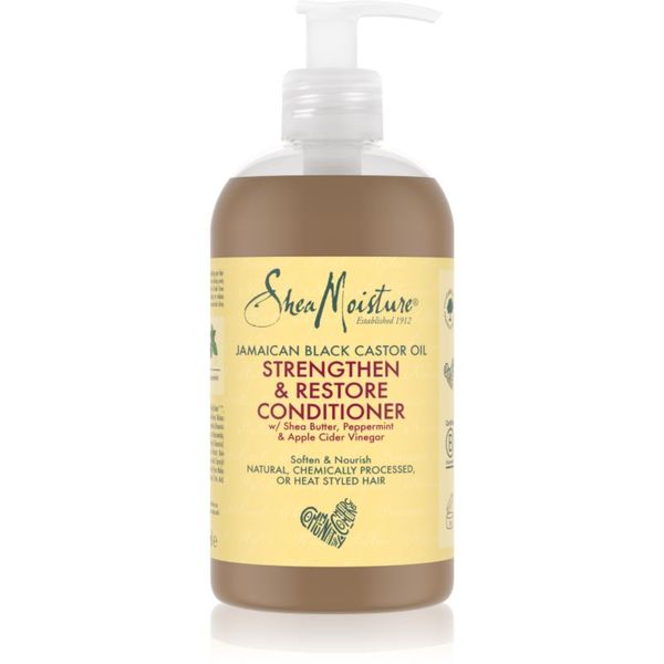Shea Moisture Shea Moisture Jamaican Black Castor Oil Strengthen & Restore подсилващ и възстановяващ балсам за третирана коса и скалп 384 мл.