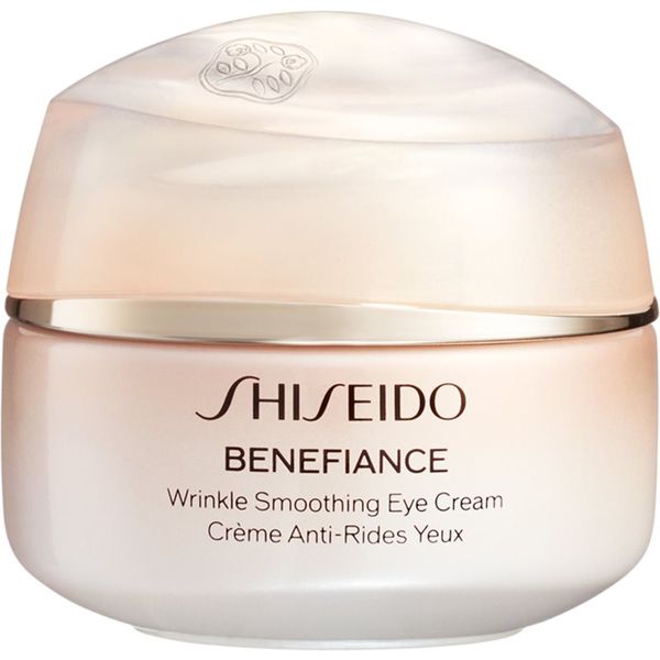 Shiseido Shiseido Benefiance Wrinkle Smoothing Eye Cream подхранващ крем за околоочната зона за редуциране на бръчки 15 мл.