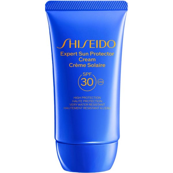 Shiseido Shiseido Expert Sun Protector Cream SPF 30 водоустойчив крем за лице за изкуствен тен SPF 30 50 мл.