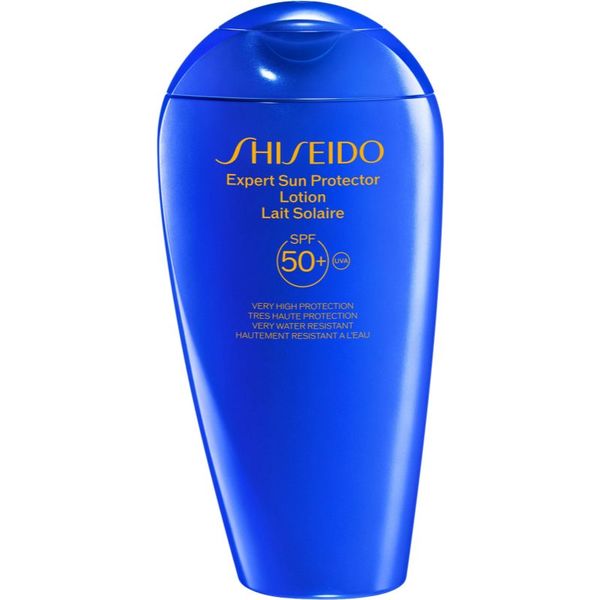 Shiseido Shiseido Expert Sun Protector Lotion SPF 50+ слънцезащитен лосион за лице и тяло SPF 50+ 300 мл.