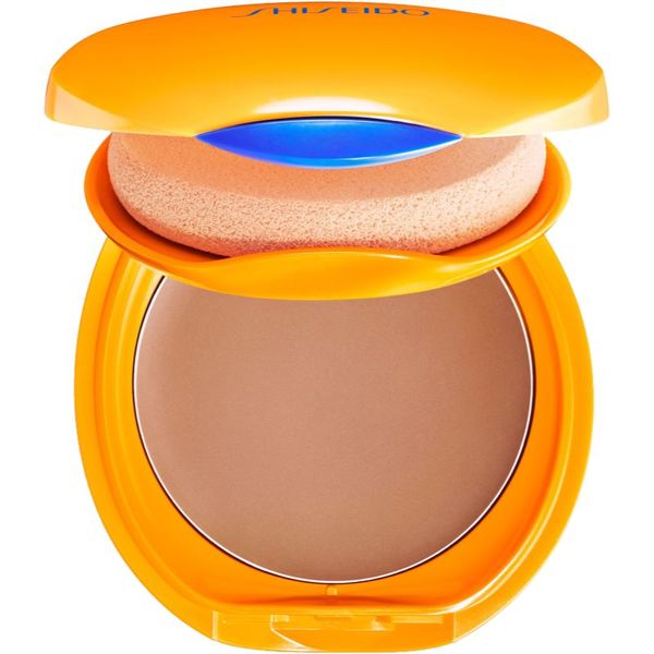 Shiseido Shiseido Expert Sun Protector Tanning Compact Foundation SPF10 тонираща основа под фон дьо тен сменяема цвят Bronze 12 гр.