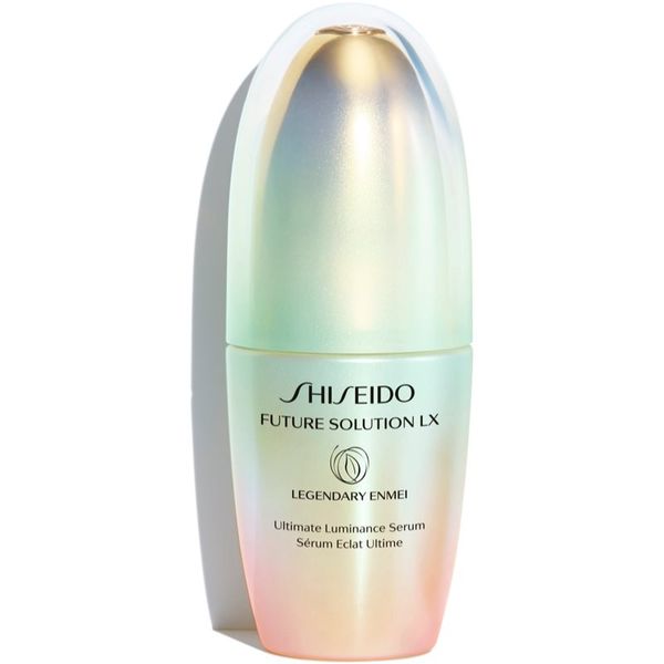 Shiseido Shiseido Future Solution LX Legendary Enmei Ultimate Luminance Serum луксозен серум против бръчки за подмладяване на кожата на лицето 30 мл.