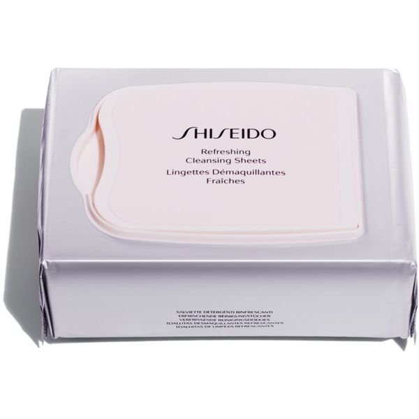 Shiseido Shiseido Generic Skincare Refreshing Cleansing Sheets кърпички за почистване на грим за дълбоко почистване 30 бр.