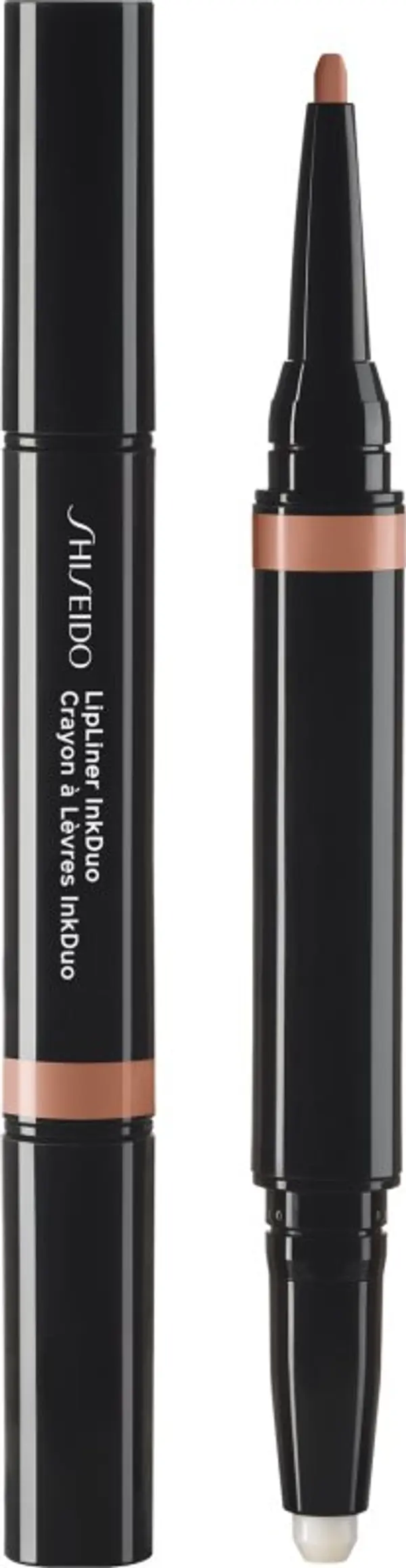 Shiseido Shiseido LipLiner InkDuo червило и молив за контур за устни с балсам цвят 02 Beige 1.1 гр.