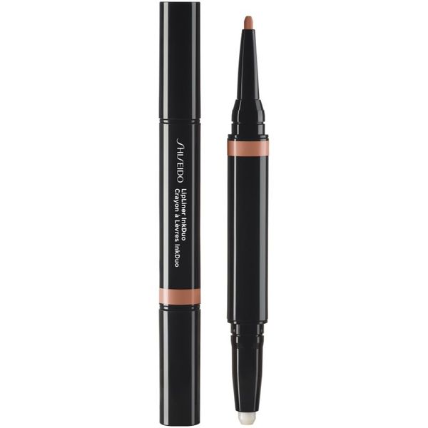 Shiseido Shiseido LipLiner InkDuo червило и молив за контур за устни с балсам цвят 02 Beige 1.1 гр.