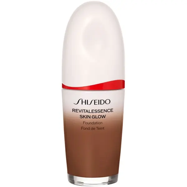 Shiseido Shiseido Revitalessence Skin Glow Foundation лек фон дьо тен с озаряващ ефект SPF 30 цвят Henna 30 мл.