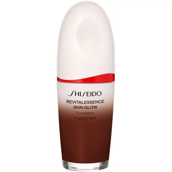 Shiseido Shiseido Revitalessence Skin Glow Foundation лек фон дьо тен с озаряващ ефект SPF 30 цвят Mahogany 30 мл.