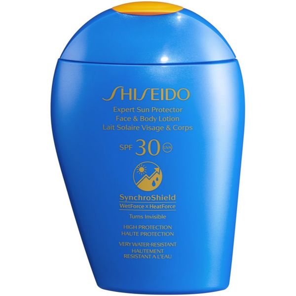 Shiseido Shiseido Sun Care Expert Sun Protector Face & Body Lotion слънцезащитен лосион за лице и тяло SPF 30 150 мл.