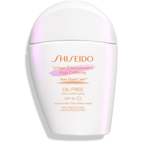 Shiseido Shiseido Sun Care Urban Environment Age Defense матиращ слънцезащитен крем за лице SPF 30 30 мл.