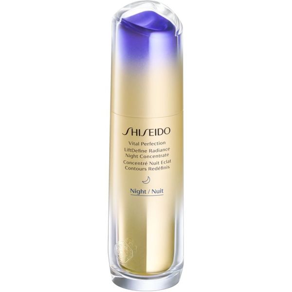 Shiseido Shiseido Vital Perfection LiftDefine Radiance Night Concentrate нощен серум с лифтинг ефект 40 мл.