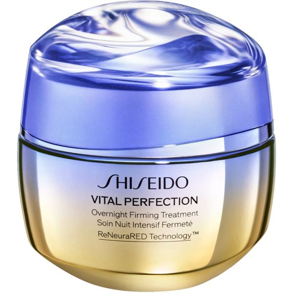 Shiseido Shiseido Vital Perfection Overnight Firming Advanced Treatment нощен стягащ лифтинг крем 50 мл.