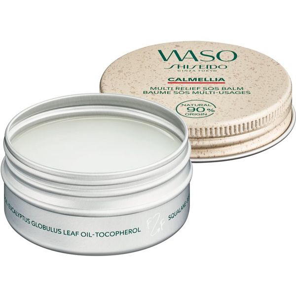 Shiseido Shiseido Waso CALMELLIA Multi-Relief SOS Balm мултифункционален балсам за лице, тяло и коса 20 гр.
