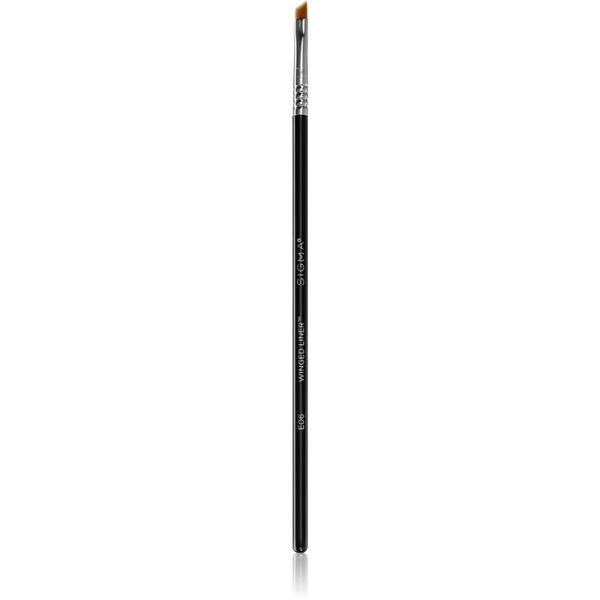 Sigma Beauty Sigma Beauty Eyes E06 WINGED LINER™ BRUSH четка за очна линия 1 бр.