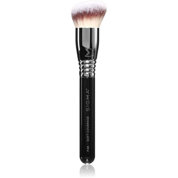 Sigma Beauty Sigma Beauty Face F48 Soft Coverage четка за кремообразен и течен фон дьо тен 1 бр.