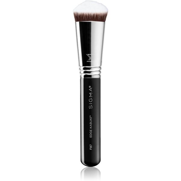 Sigma Beauty Sigma Beauty Face F87 Edge Kabuki™ Brush скосена кабуки четка 1 бр.