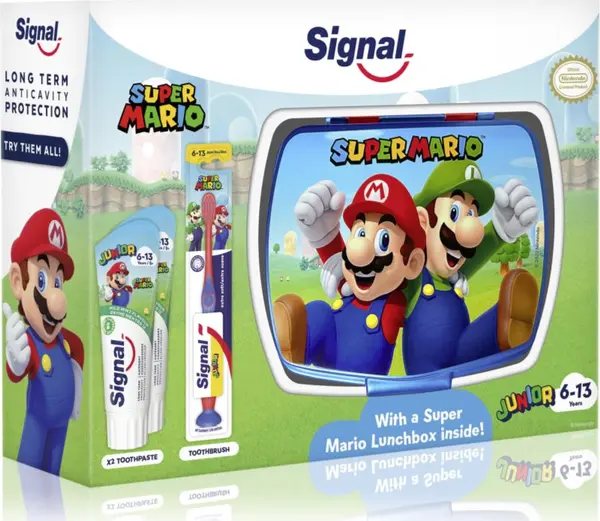 Signal Signal Super Mario подаръчен комплект за деца