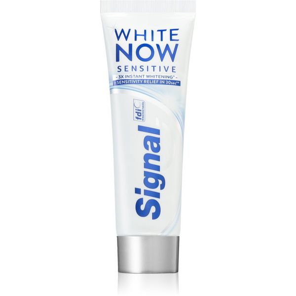 Signal Signal White Now Sensitive избелваща паста за зъби за чувствителни зъби 75 мл.