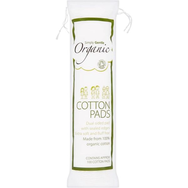 Simply Gentle Simply Gentle Organic Cotton Pads памучни подложки 100 бр.