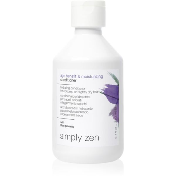 Simply Zen Simply Zen Age Benefit & Moisturizing хидратиращ балсам за боядисана коса 250 мл.