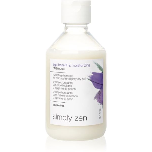 Simply Zen Simply Zen Age Benefit & Moisturizing хидратиращ шампоан за боядисана коса 250 мл.