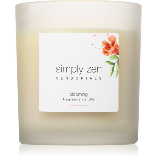 Simply Zen Simply Zen Sensorials Blooming Fragrance Candle ароматна свещ 120 гр.