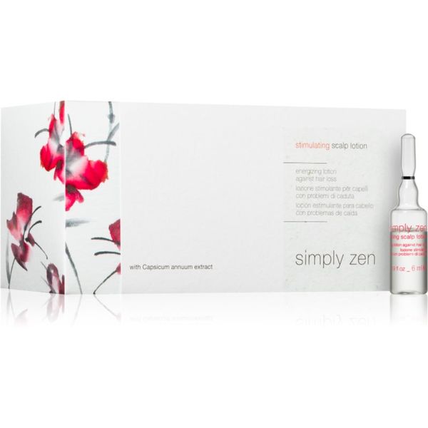 Simply Zen Simply Zen Stimulating Scalp Lotion мляко за коса против косопад 8x6 мл.