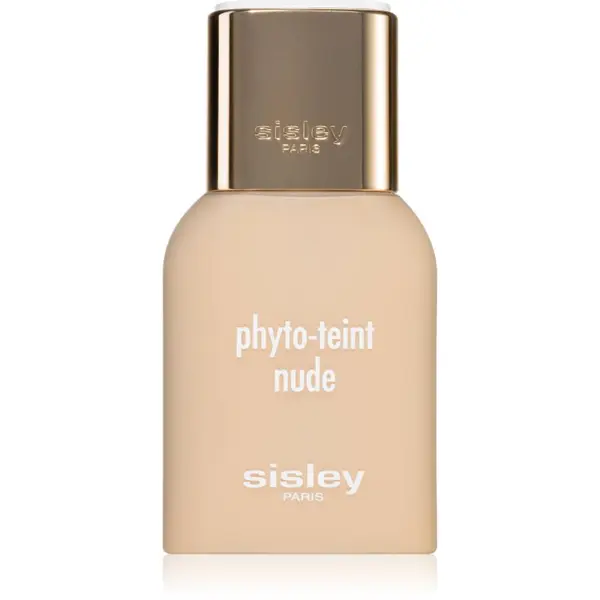 Sisley Sisley Phyto-Teint Nude озаряващ и хидратиращ фон дьо тен за естествен вид цвят 00W Shell 30 мл.
