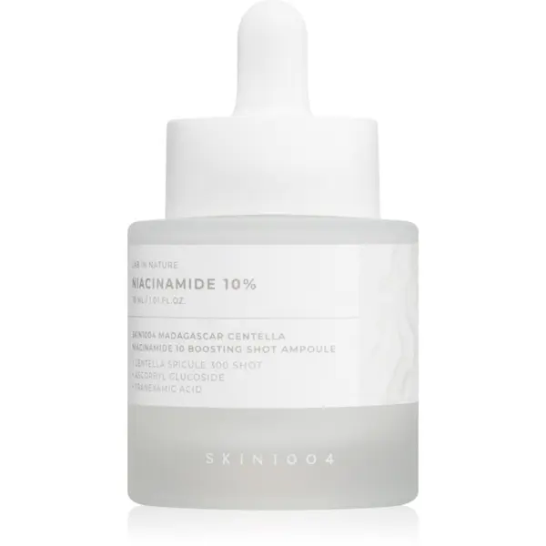 SKIN1004 SKIN1004 Lab In Nature Niacinamide 10% Boosting Shot Ampoule регенериращ и озаряващ серум с хидратиращ ефект 30 мл.