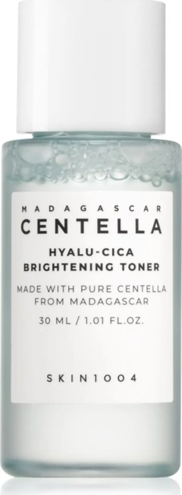 SKIN1004 SKIN1004 Madagascar Centella Hyalu-Cica Brightening Toner нежен ексфолиращ тоник за освежаване и хидратация 30 мл.