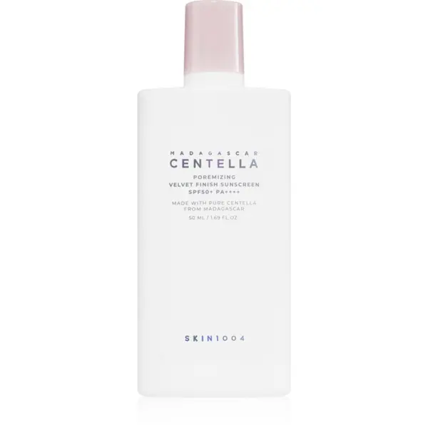 SKIN1004 SKIN1004 Madagascar Centella Poremizing Velvet Finish Sunscreen слънцезащитен крем за лице за мазна кожа SPF 50+ 50 мл.