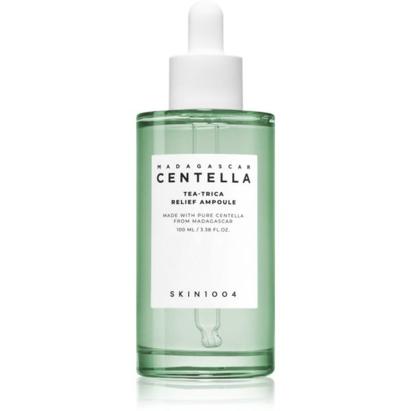 SKIN1004 SKIN1004 Madagascar Centella Tea-Trica Relief Ampoule успокояващ серум за лице за проблемна кожа, акне 100 мл.