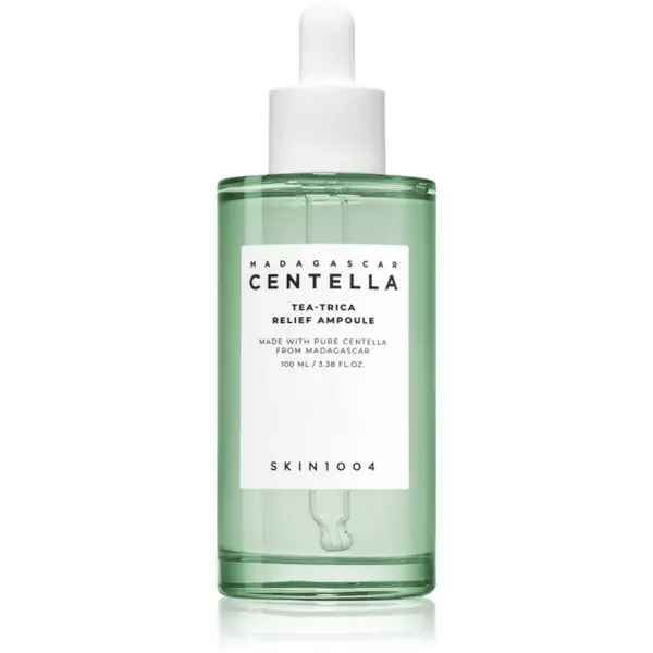 SKIN1004 SKIN1004 Madagascar Centella Tea-Trica Relief Ampoule успокояващ серум за лице за проблемна кожа, акне 100 мл.