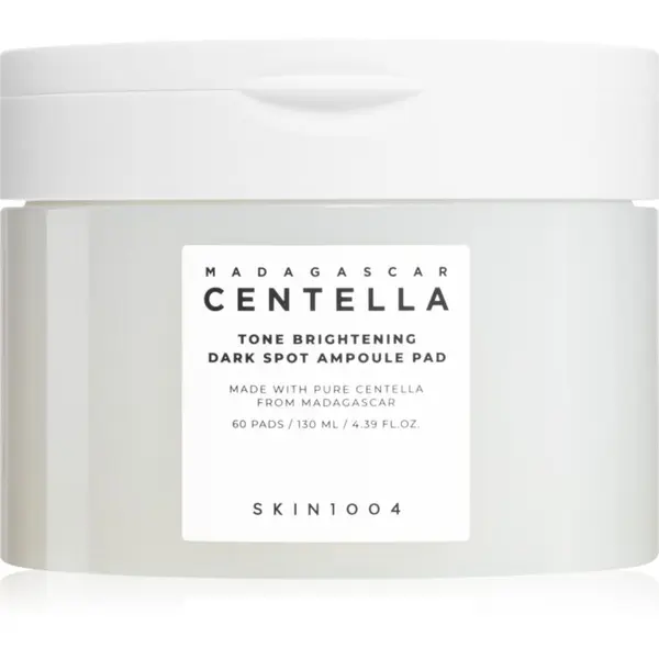 SKIN1004 SKIN1004 Madagascar Centella Tone Brightening Dark Spot Ampoule Pad тонизиращи възглавнички Против тъмни петна 60 бр.