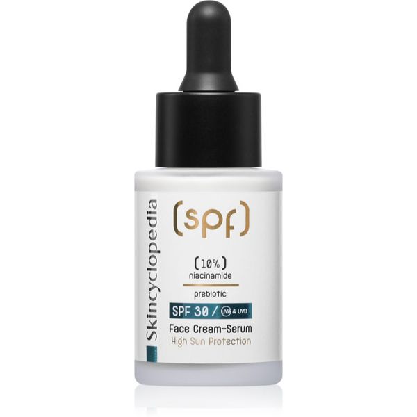 Skincyclopedia Skincyclopedia 10% Niacinamide Acid + Prebiotic кремообразен серум SPF 30 30 мл.