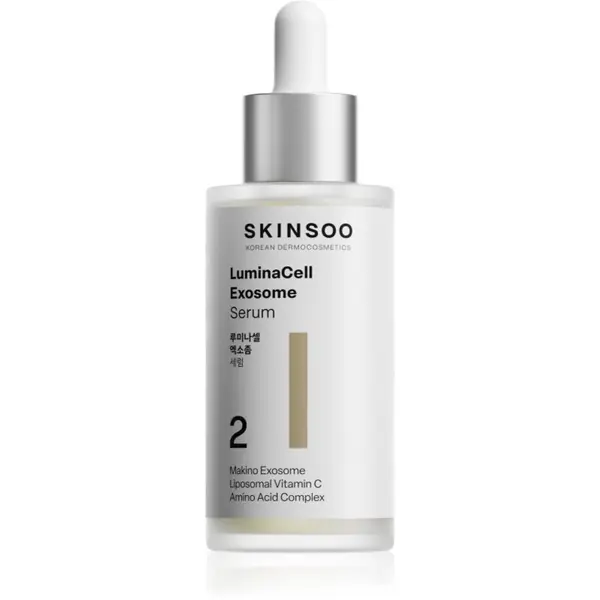 SKINSOO SKINSOO LuminaCell Exosome Serum озаряващ серум за лице 50 мл.