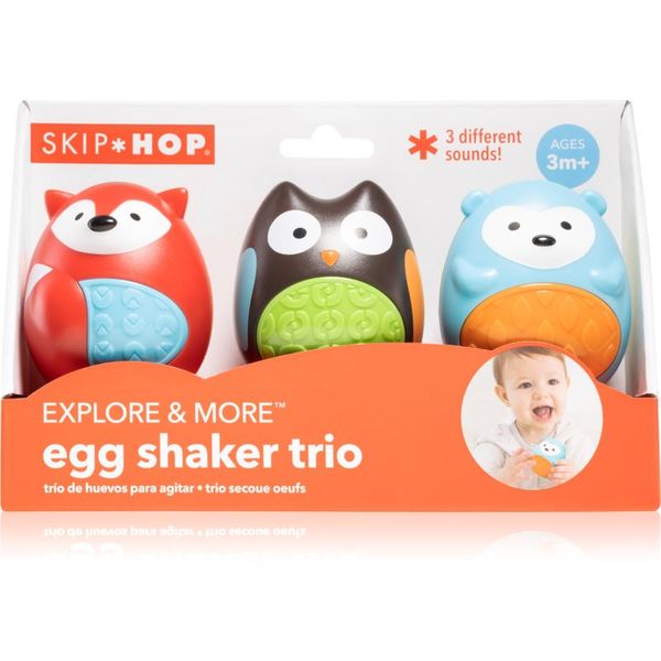 Skip Hop Skip Hop Explore&More дрънкалка 3m+ 3 бр.