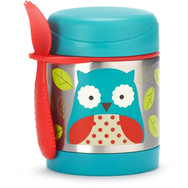 Skip Hop Skip Hop Zoo Food Jar термос за храна Owl 3 y+ 325 мл.
